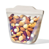 Silicone Reusable Bag - Stand-Up Cup (8 oz) - Oat W6