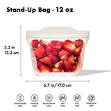 Silicone Reusable Bag - Stand-Up Snack (12 oz) – Oat C4