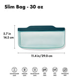 Silicone Reusable Bag - Slim Bag (20 oz) - Lagoon K3