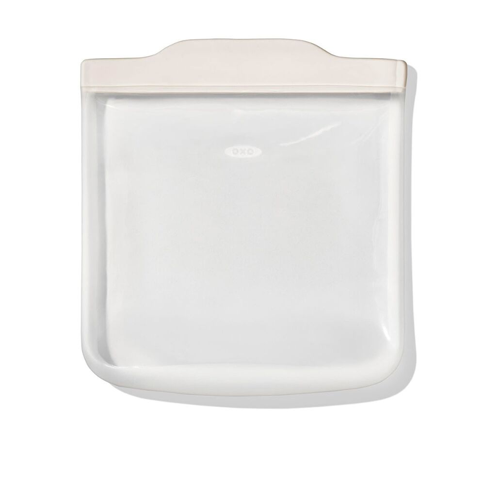 Silicone Reusable Bag - Sandwich Bag (28 oz) - Oat X5