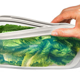 Silicone Reusable Bag - Sandwich Bag (28 oz) - Oat X5
