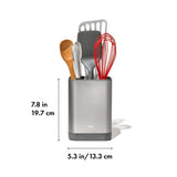 Adjustable Stainless Steel Utensil Holder - Small N7
