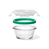 Smart Seal 8-Piece1 Cup Glass Round Container Set I0