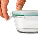 Smart Seal 8-Piece1 Cup Glass Round Container Set I0