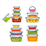 30-Piece Smart Seal Container Set - Arctic Blue G2