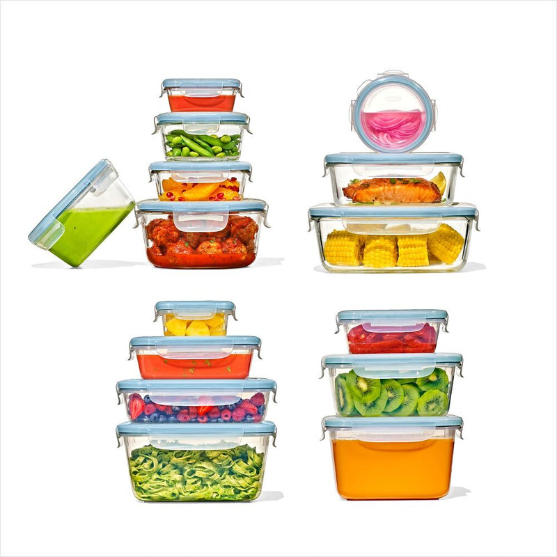 30-Piece Smart Seal Container Set - Arctic Blue G2