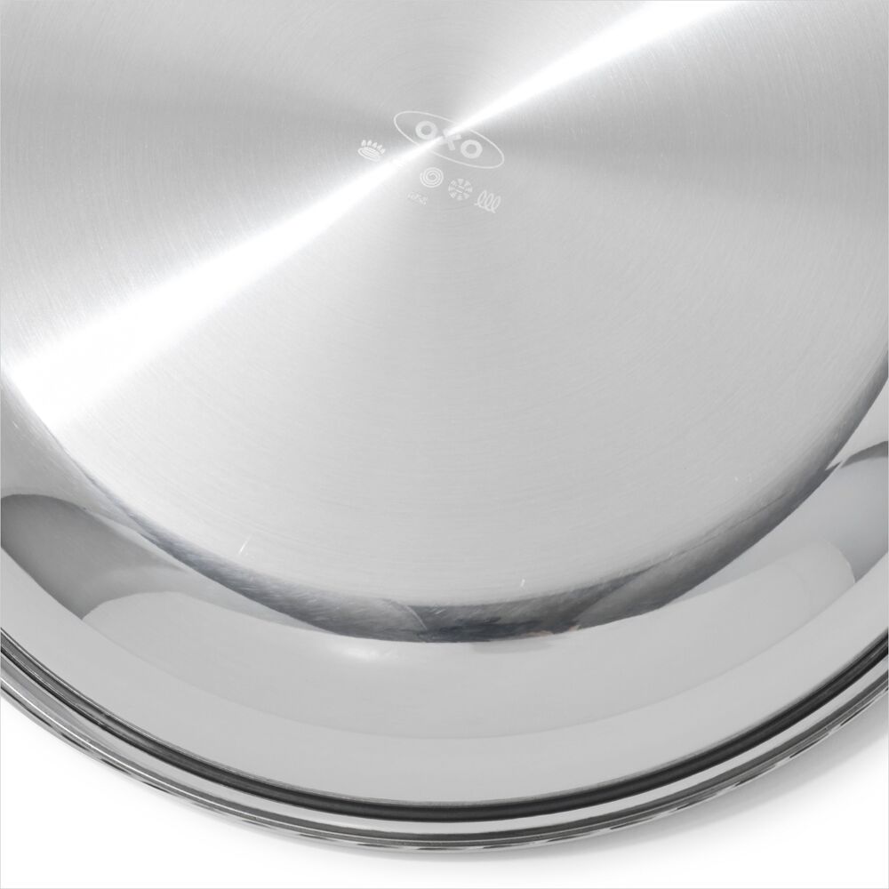 Trident Hybrid Non-Stick Stainless Steel 12 in Fry Pan N6
