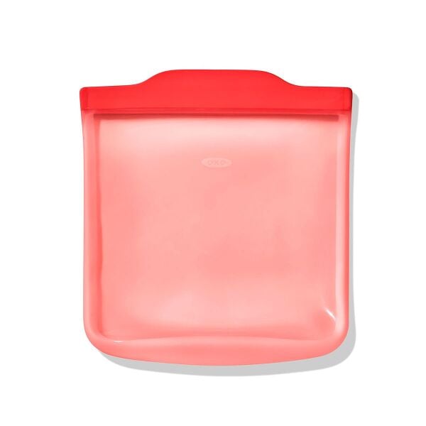 Silicone Reusable Bag - Sandwich Bag (28 oz) - Watermelon J3
