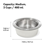 OXO Pet Nonslip Bowl - Medium, 2 Cups / 480 mL F2