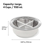 OXO Pet Easy-Clean Slow Feeder - Medium, 2 Cups/489 mL G3
