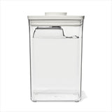 OXO Pet POP Container with Scoop — Big Square Medium — 4.4 Qt/4.2 L H2