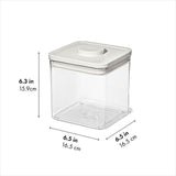 OXO Pet POP Container — Big Square Short — 2.8 Qt/2.6 L S7