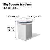 POP Container - Big Square Medium (4.4 Qt/4.2 L) F1