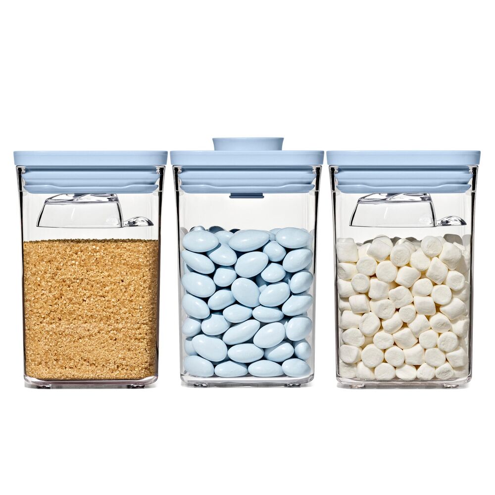 3-Piece POP Container Set with Mini Scoops S4