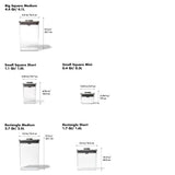 Steel 6-Piece POP Container Set B4
