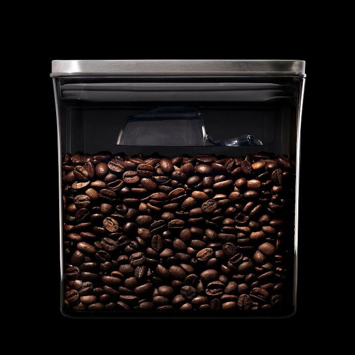 Steel Coffee POP Container (1.7 Qt) with Scoop K6