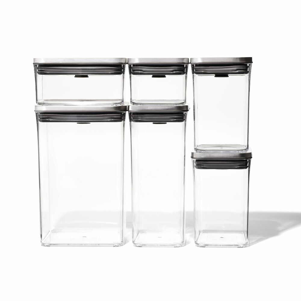 Steel 6-Piece POP Container Set B4