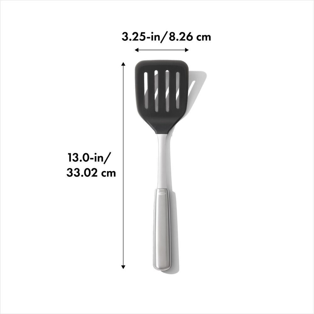 OXO Steel Silicone Flexible Turner Q6