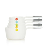 6 Piece Plastic Measuring Cups W4