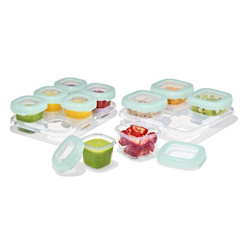 12-Piece Baby Blocks Food Storage Container Set - Opal V3