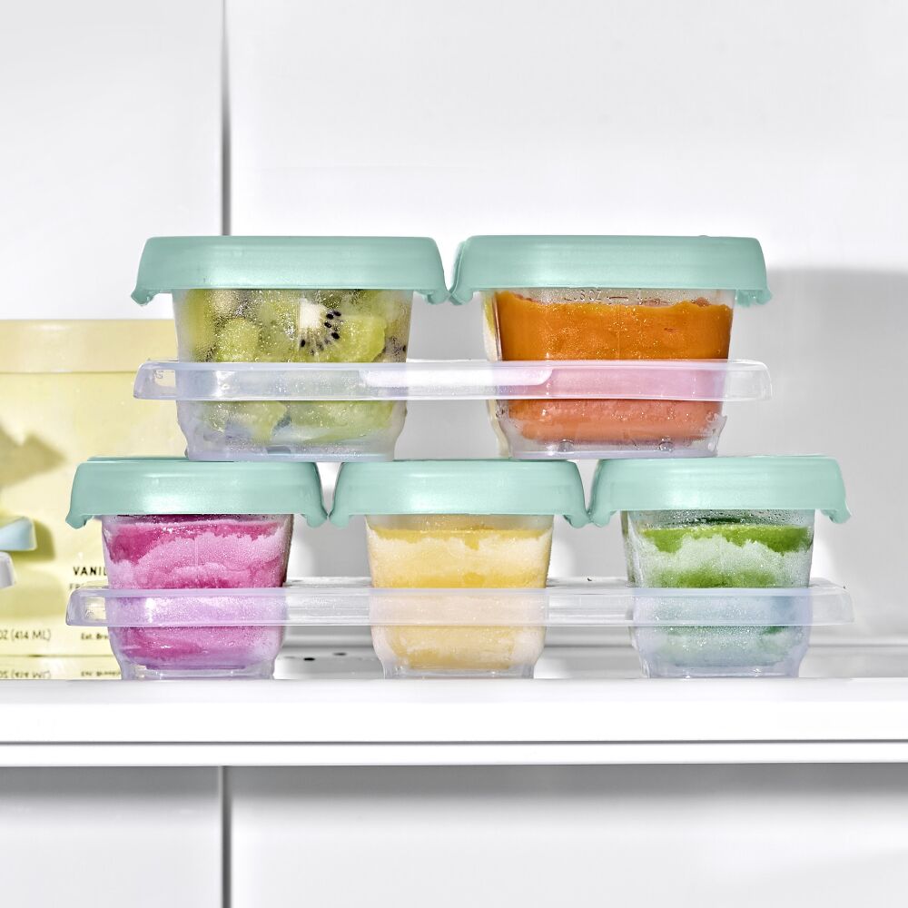 12-Piece Baby Blocks Food Storage Container Set - Opal C6