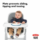 Stick & Stay Suction Divided Plate Y1