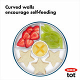 Stick & Stay Suction Divided Plate R7