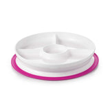 Stick & Stay Suction Divided Plate D4