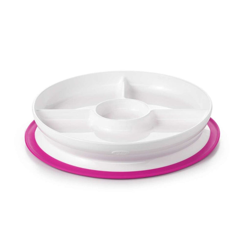 Stick & Stay Suction Divided Plate D4