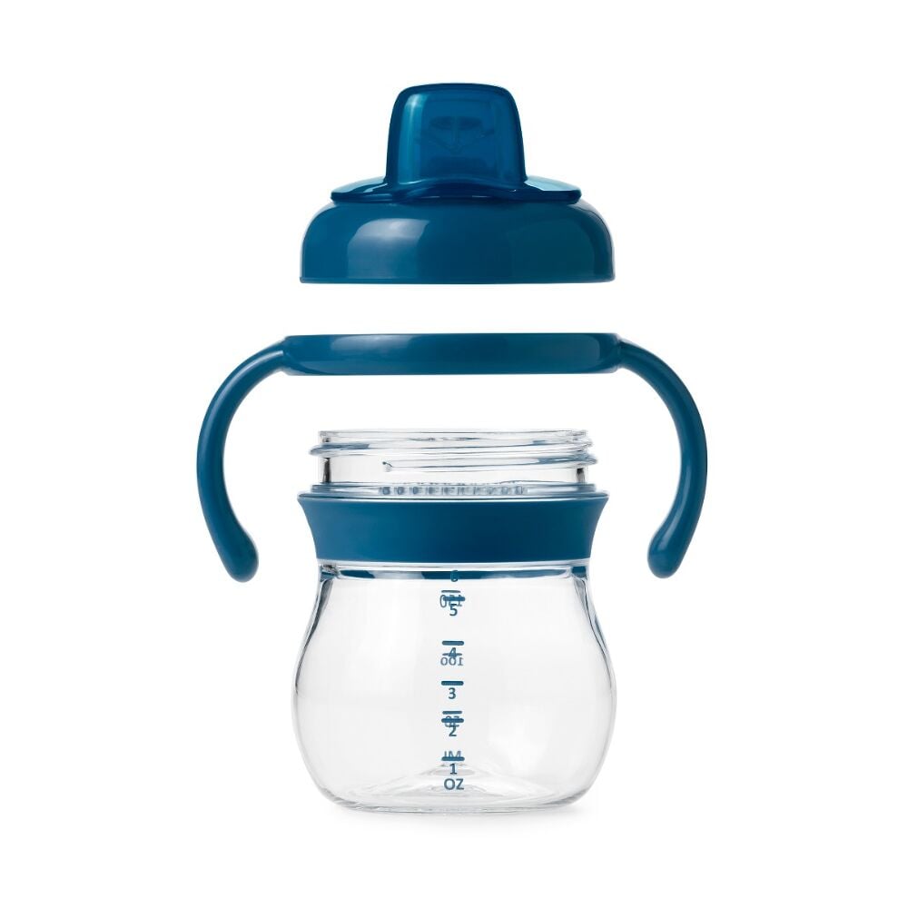 Transitions 6 Oz Soft Spout Sippy Cup with Removable Handles V6