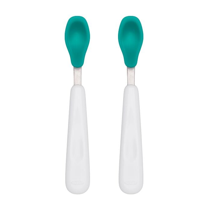 Feeding Spoon Set with Soft Silicone A1