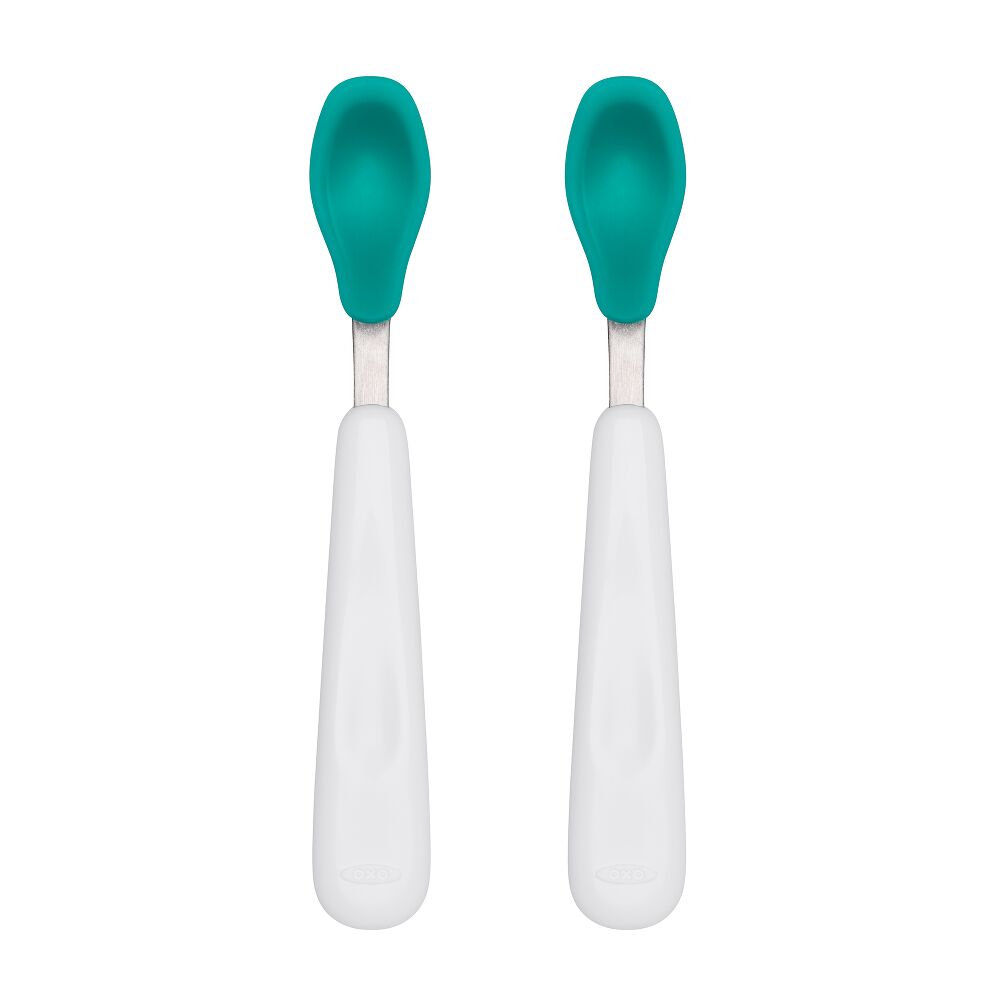 Feeding Spoon Set with Soft Silicone X7