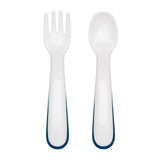 On-the-Go Plastic Fork and Spoon Set with Travel Case R7