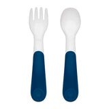 On-the-Go Plastic Fork and Spoon Set with Travel Case R7