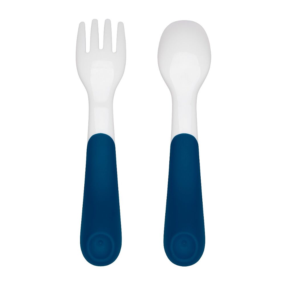 On-the-Go Plastic Fork and Spoon Set with Travel Case R7
