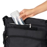 On-the-Go Plastic Fork and Spoon Set with Travel Case R7
