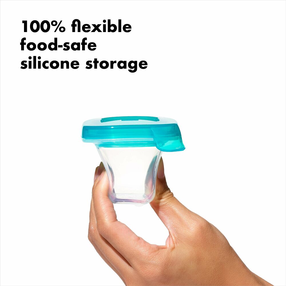 2 oz Baby Blocks™ Silicone Freezer Storage Containers P2