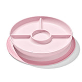 Stick & Stay Suction Divided Plate T3