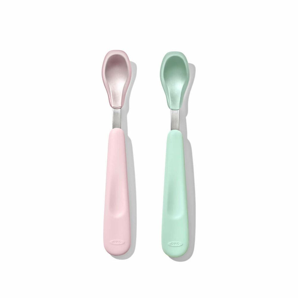 Feeding Spoon Set with Soft Silicone A1