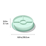 Stick & Stay Suction Divided Plate T3