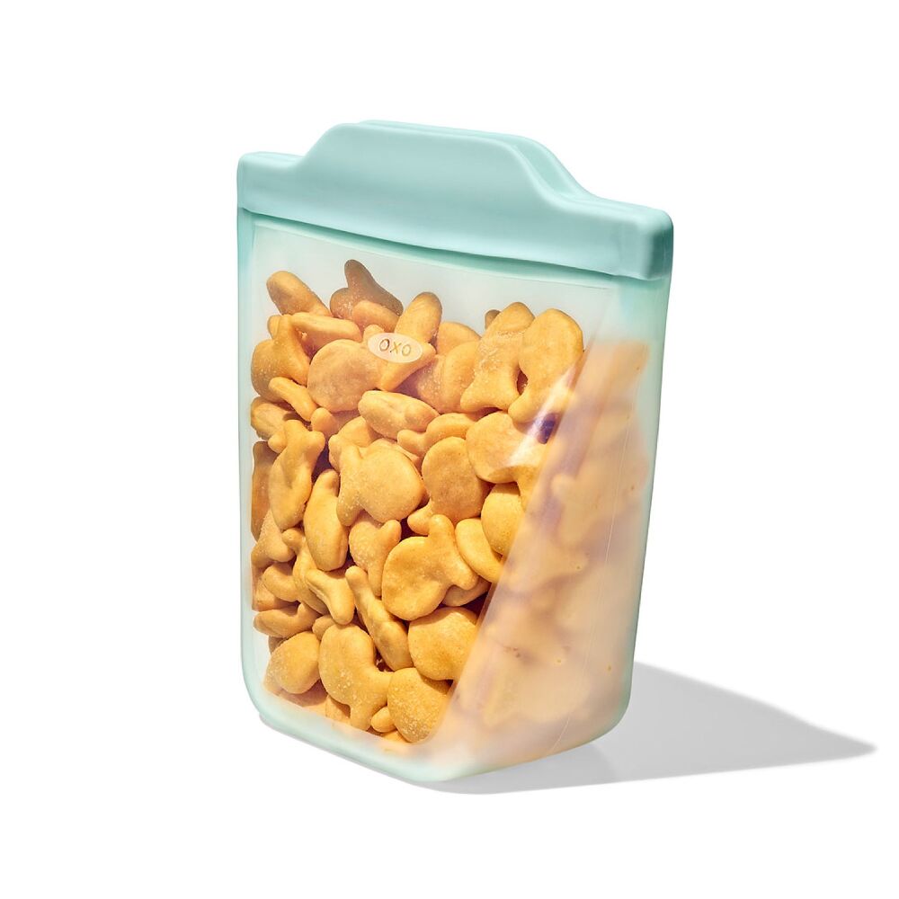 Tot Silicone Reusable Bag - 2-Piece Stand-Up Cup Set Q7