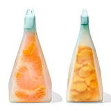 Tot Silicone Reusable Bag - 2-Piece Stand-Up Cup Set Q7