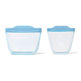 Tot Silicone Reusable Bag - 2-Piece Stand-Up Cup Set Q7