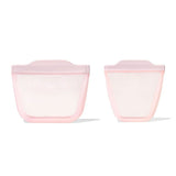 Tot Silicone Reusable Bag - 2-Piece Stand-Up Cup Set Q7