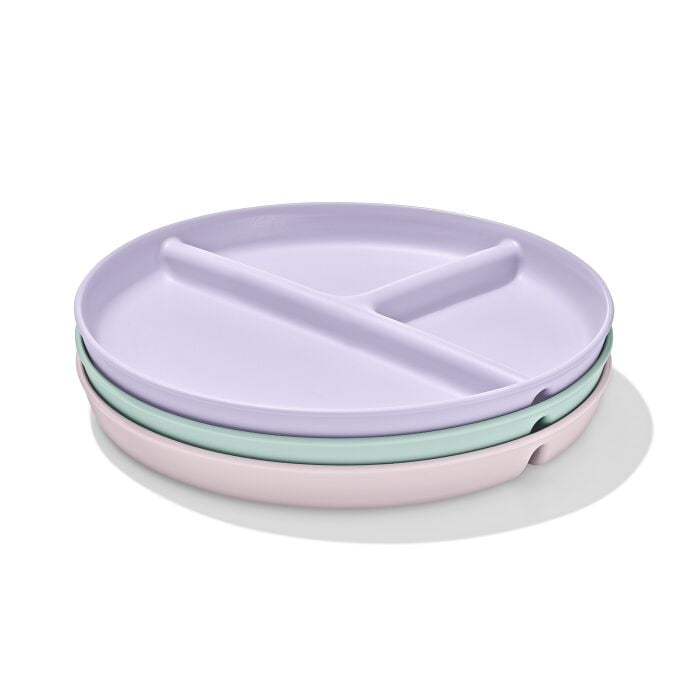 Stackable Divided Plates Set - 3 Pack N1