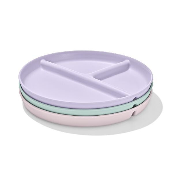 Stackable Divided Plates Set - 3 Pack N1