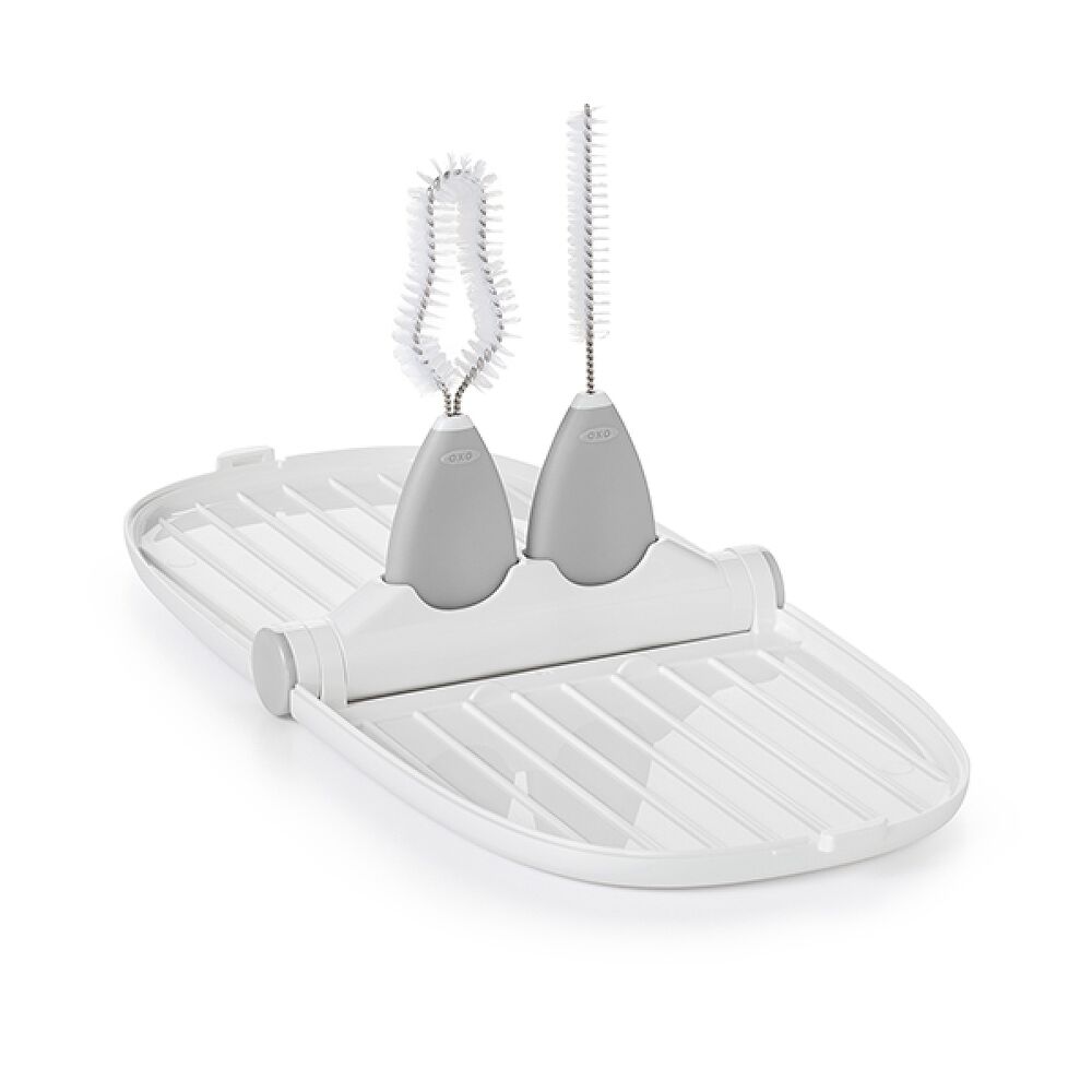Breast Pump Parts Drying Rack with Detail Brushes Y1
