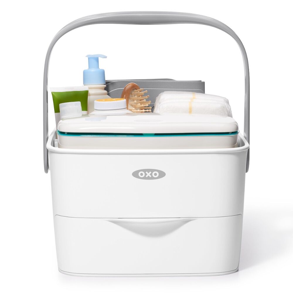Diaper Caddy with Changing Mat F7
