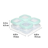 Baby Blocks Food Storage Containers (4 oz) - Opal A0
