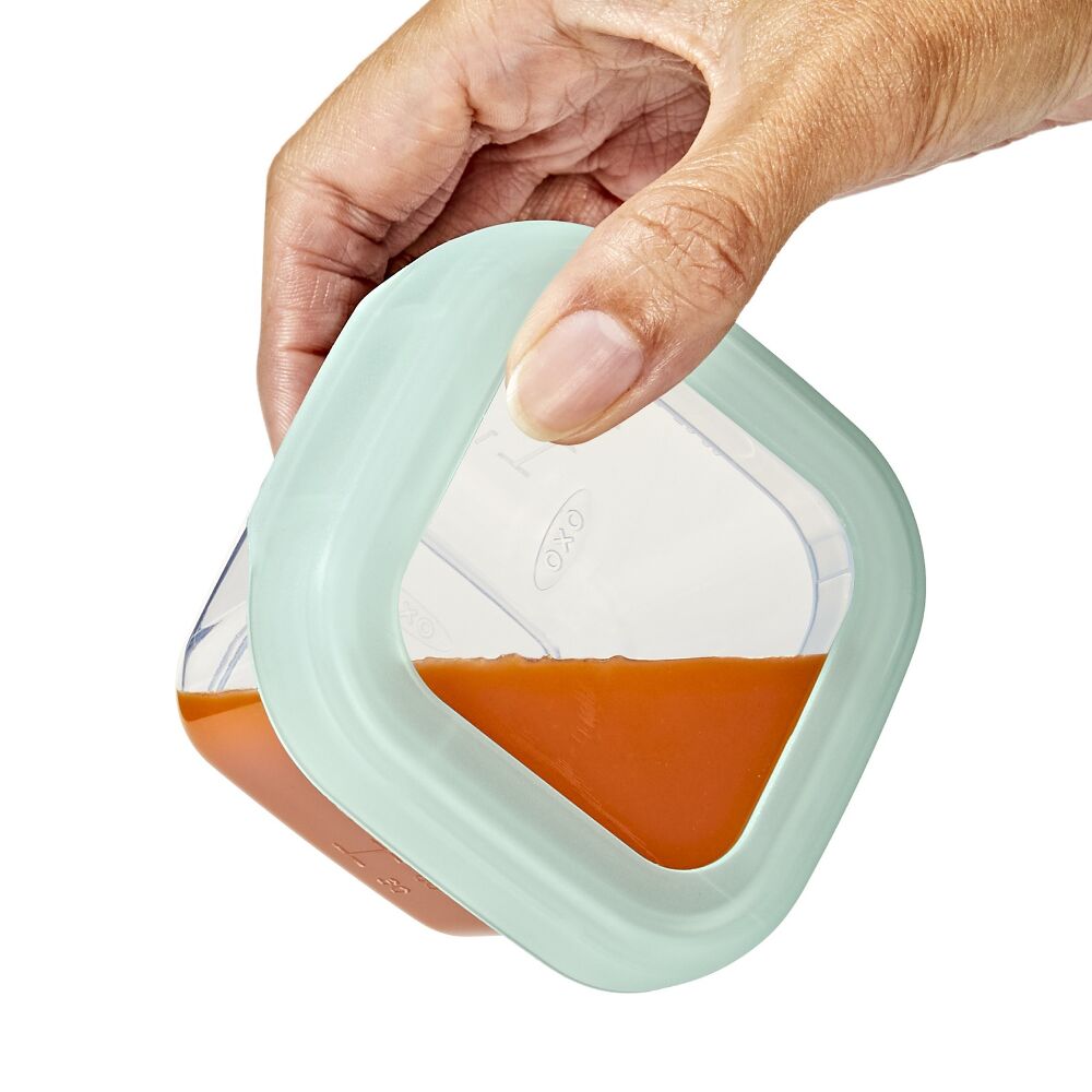 Baby Blocks Food Storage Containers (4 oz) - Opal A0